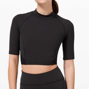 LULULEMON // Everlux and Mesh Cropped S/S